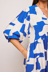 Long Cambrils Blue Dress